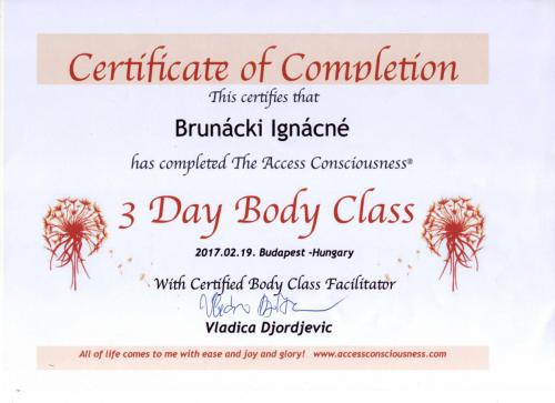 3 day body class021